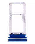 Dual SIM card tray for Xiaomi Mi 9 Lite / CC9 (Aurora Blue)