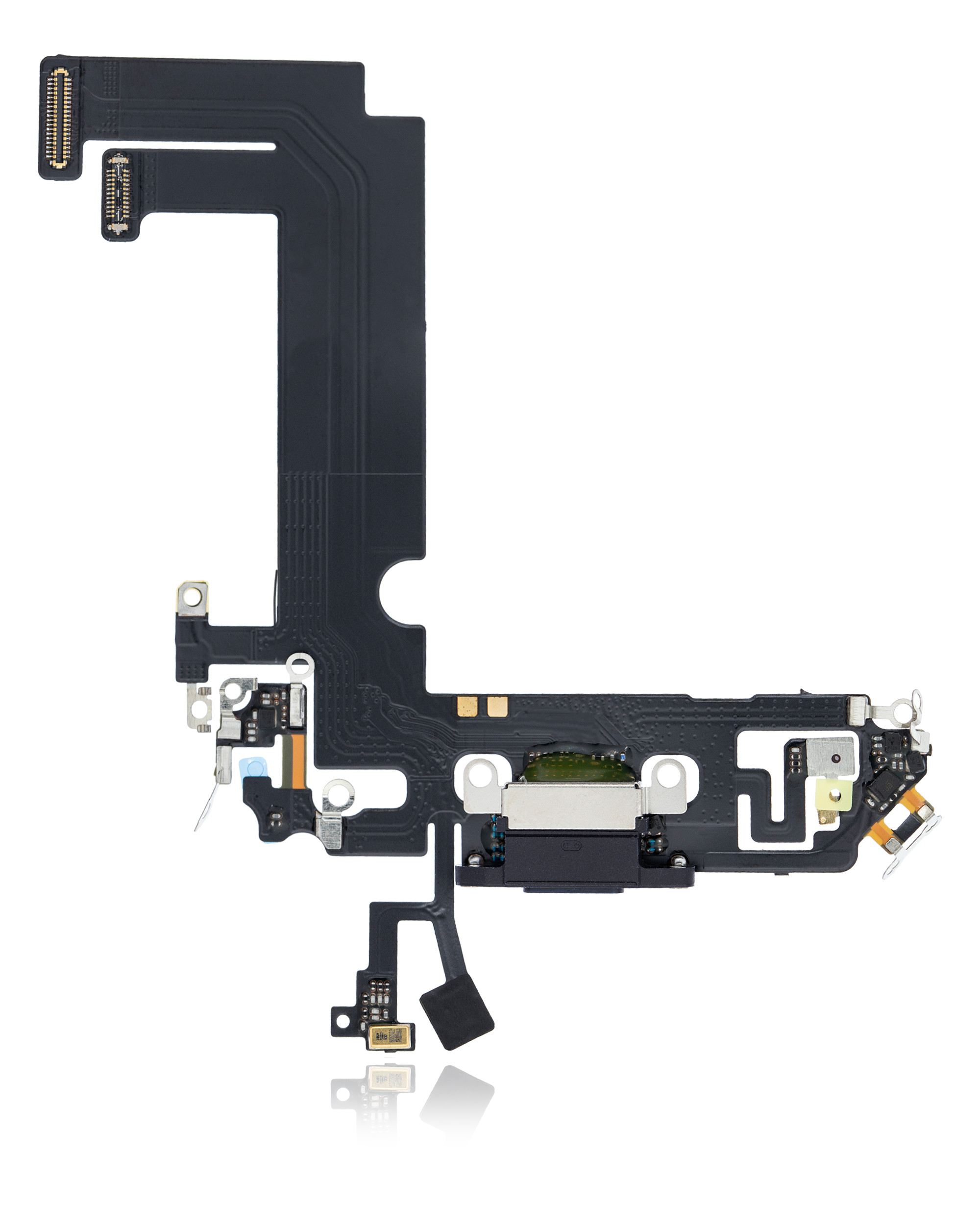 Ladebuchse-Flexkabel für iPhone 12 Mini (gebrauchter OEM-Ausbau) (Schwarz)