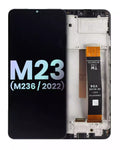 LCD Display with Frame for Samsung Galaxy M23 (M236 / 2022) (Service Pack) (All Colors)