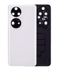 Backcover-Glas mit Kameralinse für Huawei P50 Pro (Pearl White)