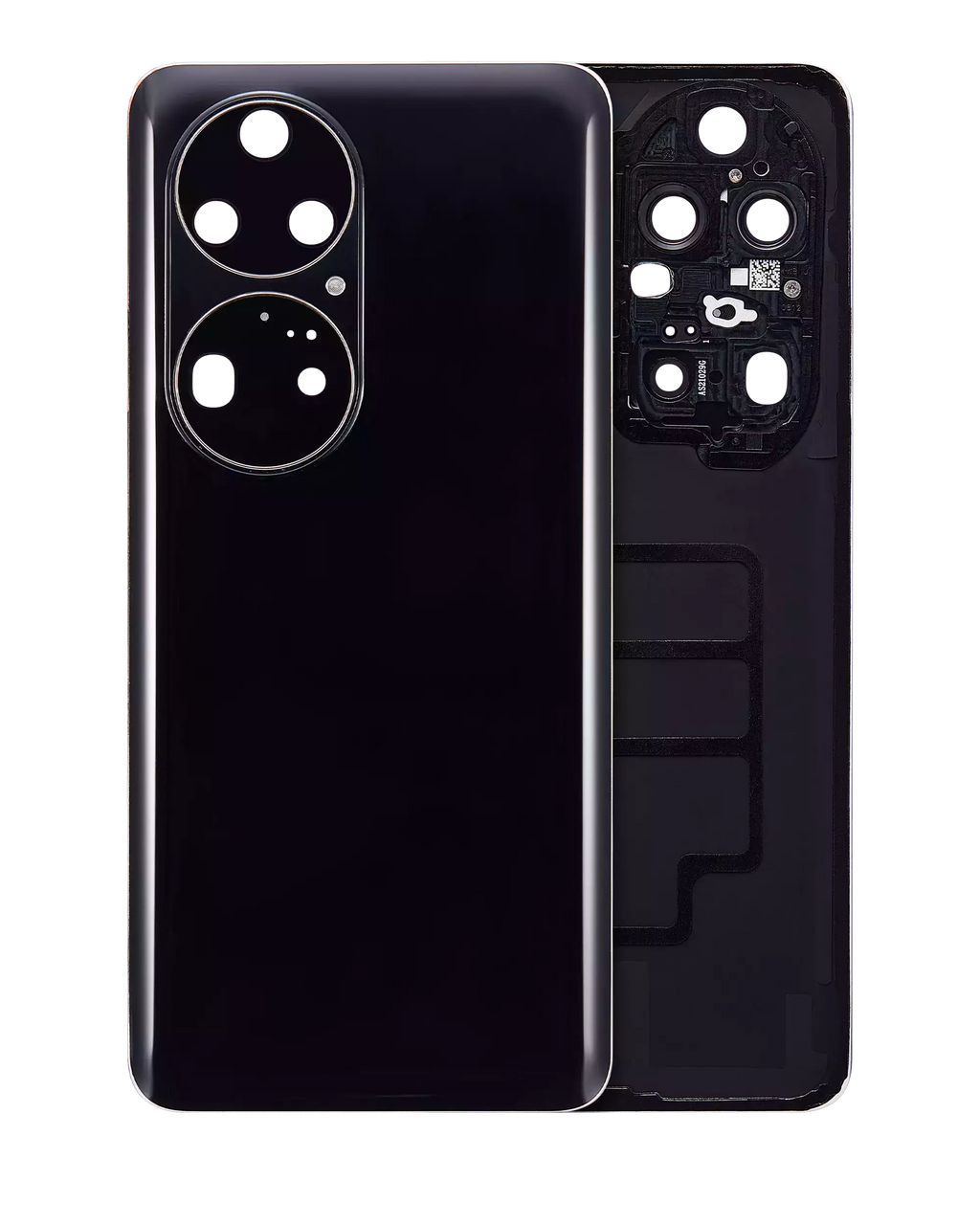 Back cover glass with camera lens for Huawei P50 Pro (Golden Black)