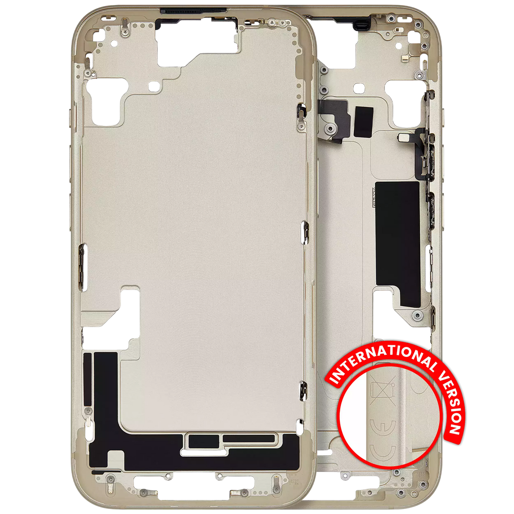 Original Apple-Ausbau A gebraucht – iPhone 15 EU / Global Version Rahmen Gelb