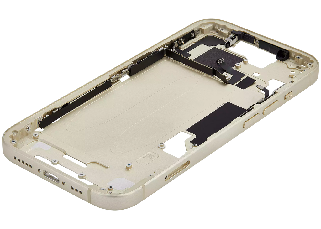 Original Apple-Ausbau A gebraucht – iPhone 15 EU / Global Version Rahmen Gelb