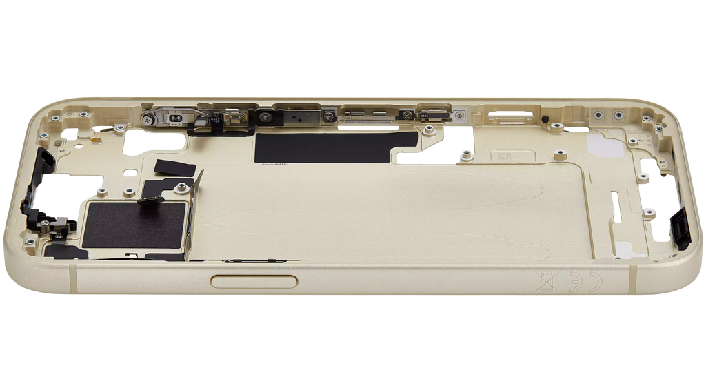 Original Apple-Ausbau A gebraucht – iPhone 15 EU / Global Version Rahmen Gelb