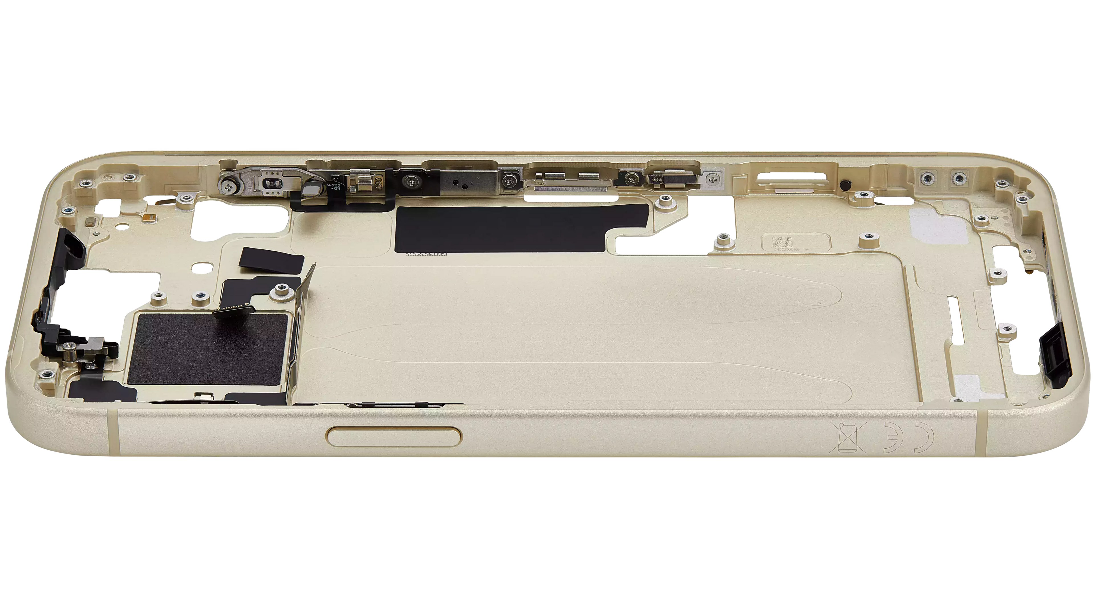 Original Apple-Ausbau A gebraucht – iPhone 15 EU / Global Version Rahmen Gelb