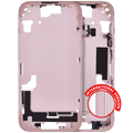 Midframe/Frame with Small Parts for iPhone 15 (EU/Global Version) (Aftermarket Plus) (Pink)