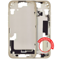 Midframe/Rahmen mit Kleinteilen für iPhone 15 Gelb Aftermarket Plus