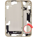 Mittelrahmen-Gehäuse mit Kleinteilen für iPhone 15 (US-Version) (Aftermarket Plus) (Gelb)