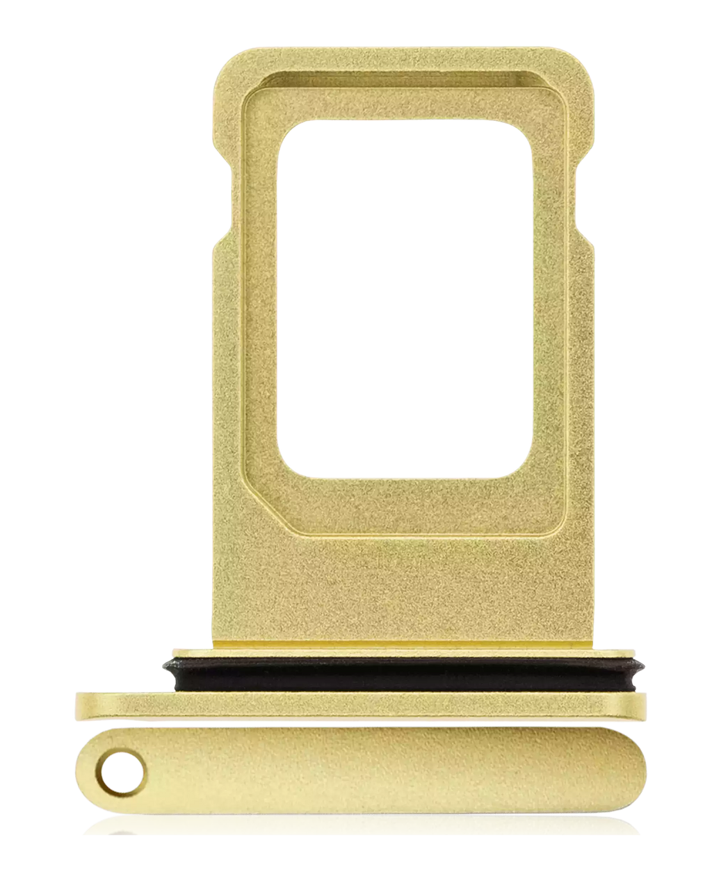 Single SIM-Kartenhalter für iPhone 11 (Gelb)
