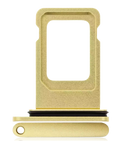 Single SIM-Kartenhalter für iPhone 11 (Gelb)