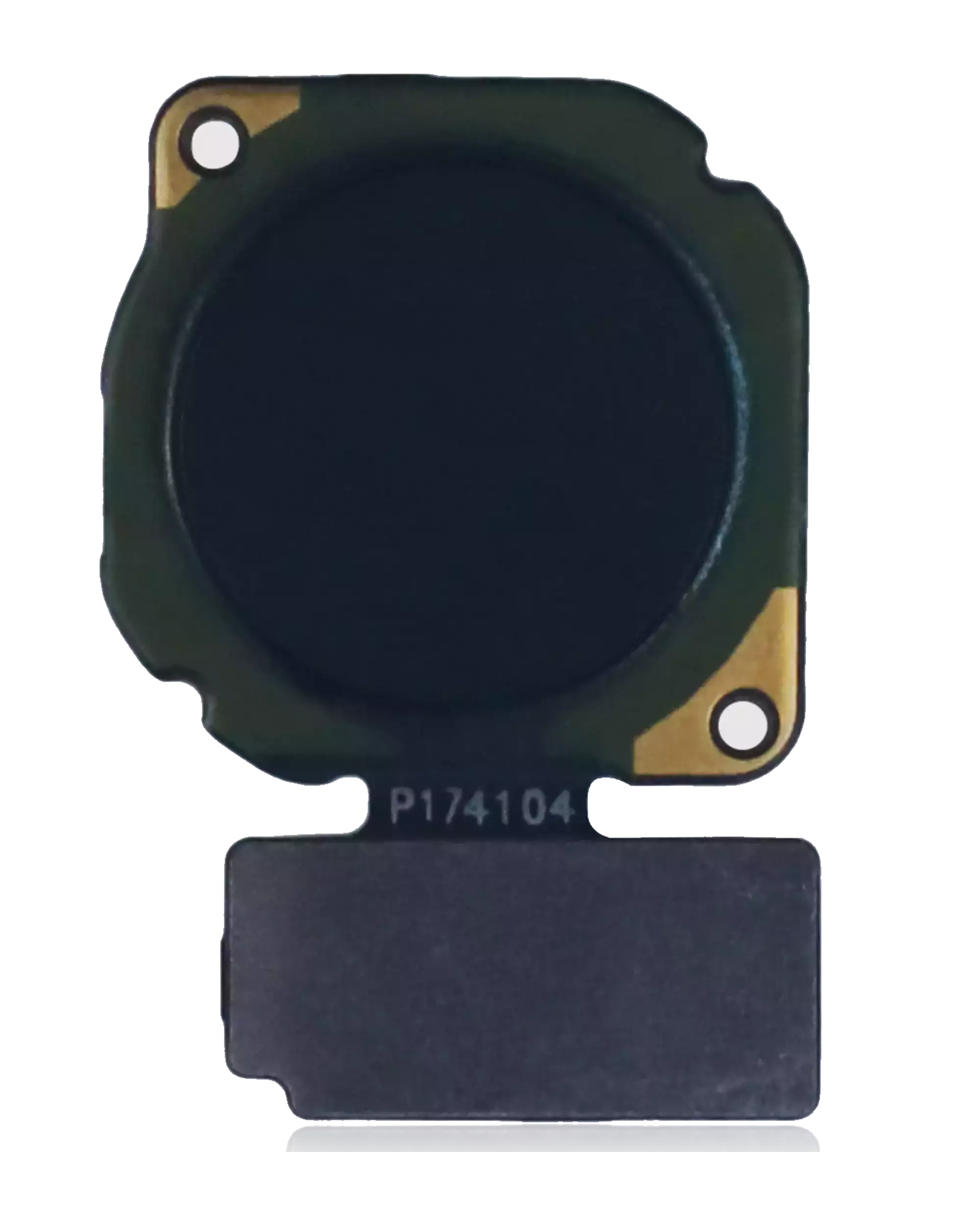 Fingerabdrucksensor mit Flexkabel für Honor Play 8a/8a Pro/Y6/Y6 Prime (Schwarz)