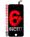 LCD-Display für iPhone 6 Plus (Aftermarket Plus Quality: XO6) (Schwarz)