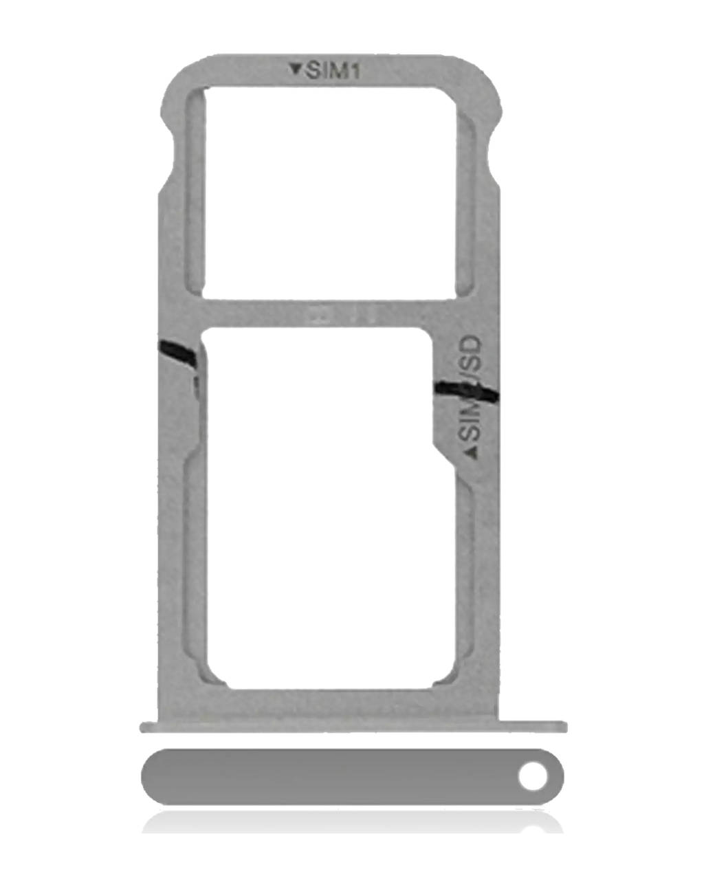 SIM-Kartenhalter für Huawei P9 (Mystic Silver)
