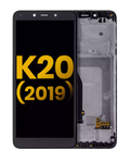 LCD Display with Frame for LG K20 (2019) (Refurbished) (All Colors)