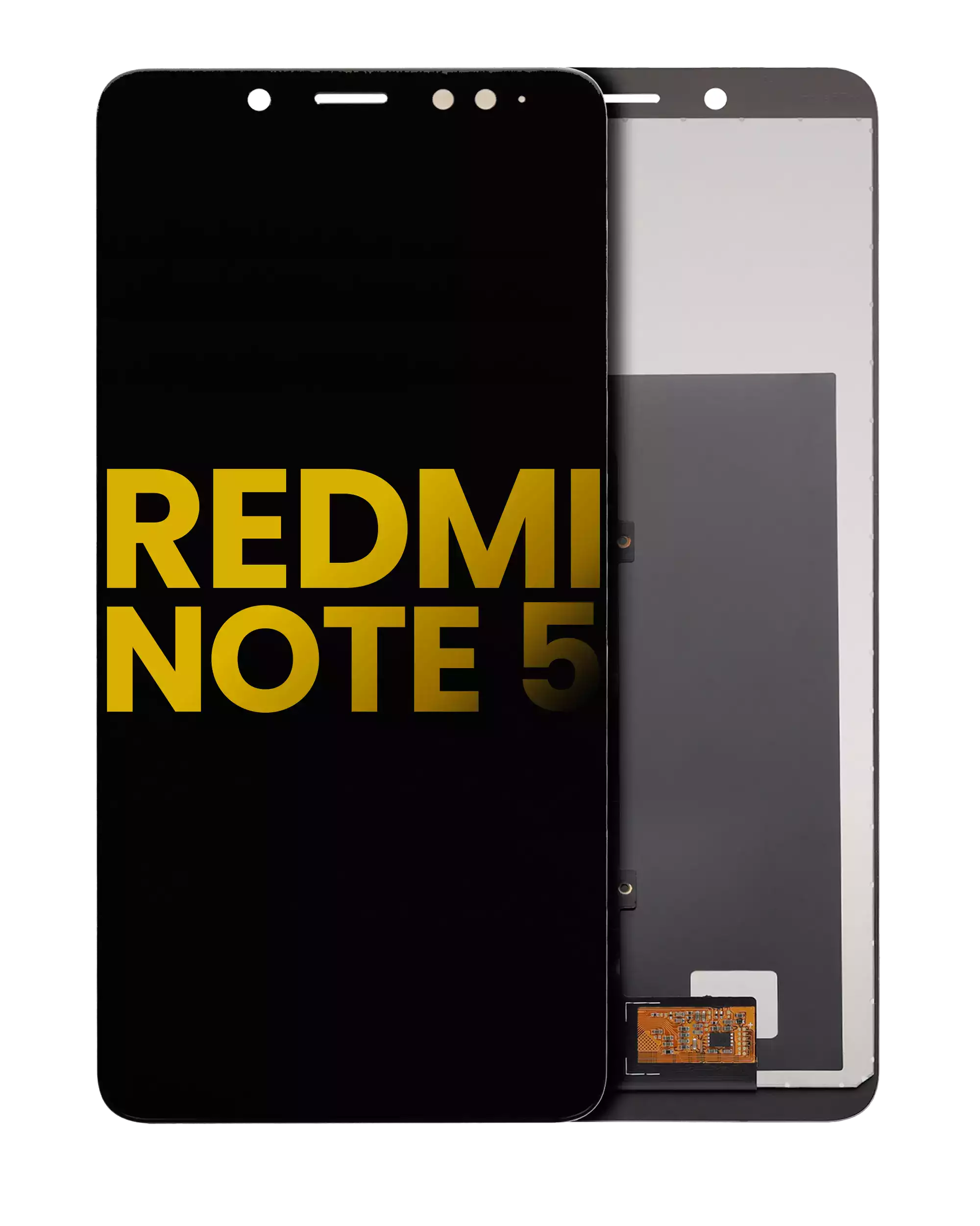LCD-Display ohne Rahmen für Xiaomi Redmi Note 5 (Refurbished) (Schwarz)
