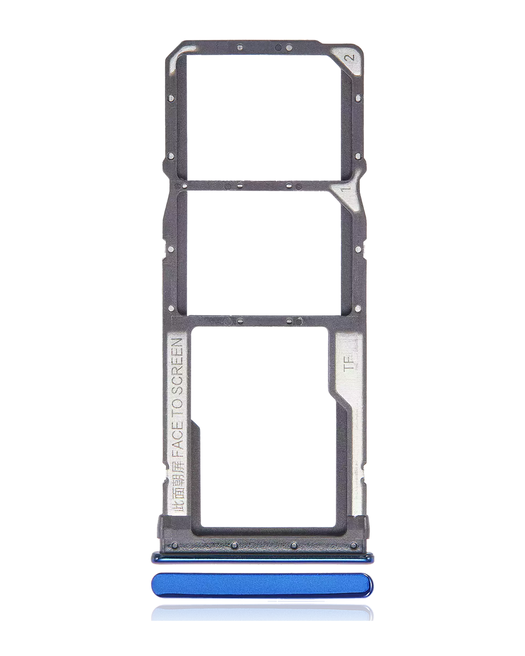 Dual-SIM-Kartenfach für Xiaomi Redmi Note 8T / Note 8 (Neptune Blue)