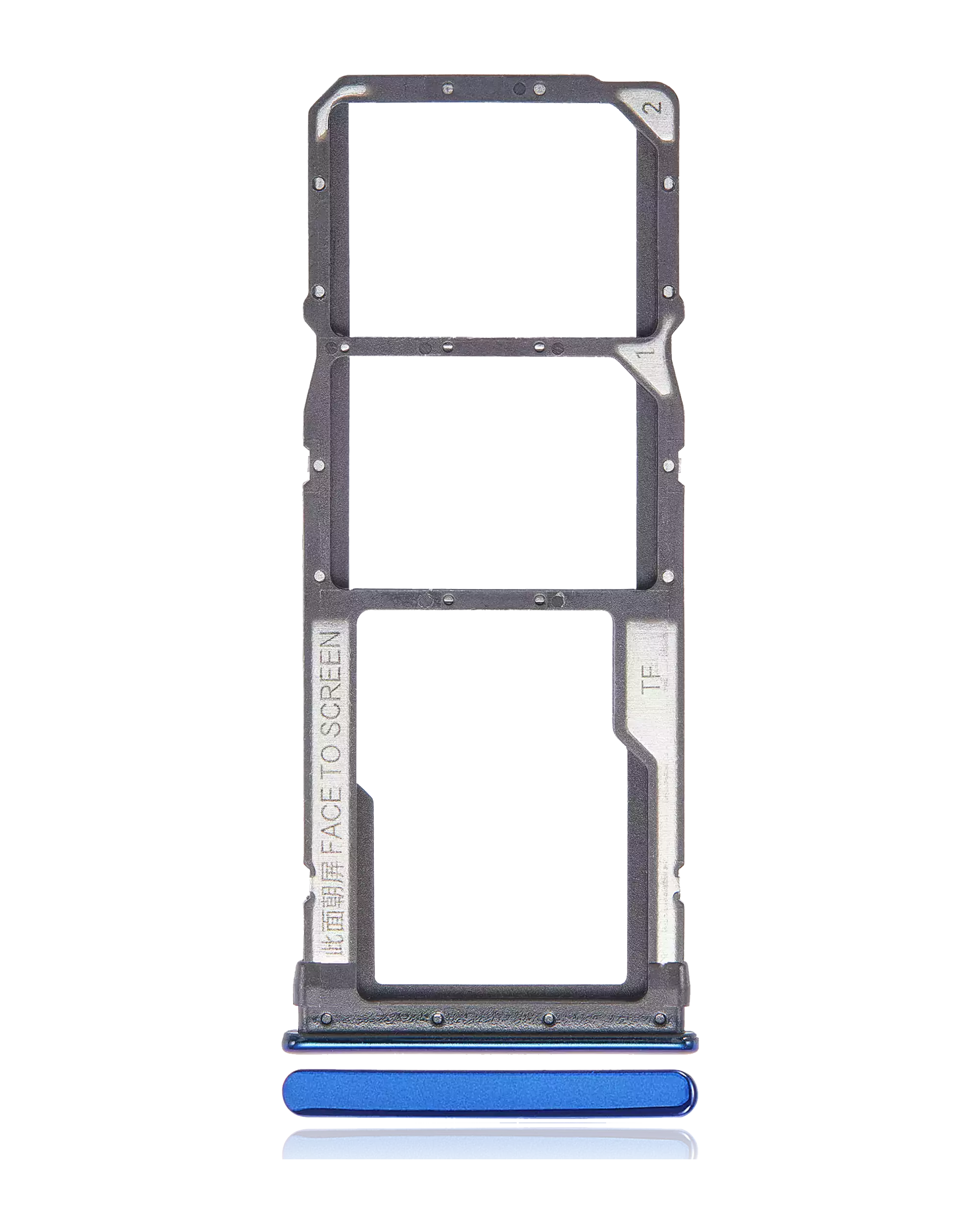 Dual-SIM-Kartenfach für Xiaomi Redmi Note 8T / Note 8 (Neptune Blue)