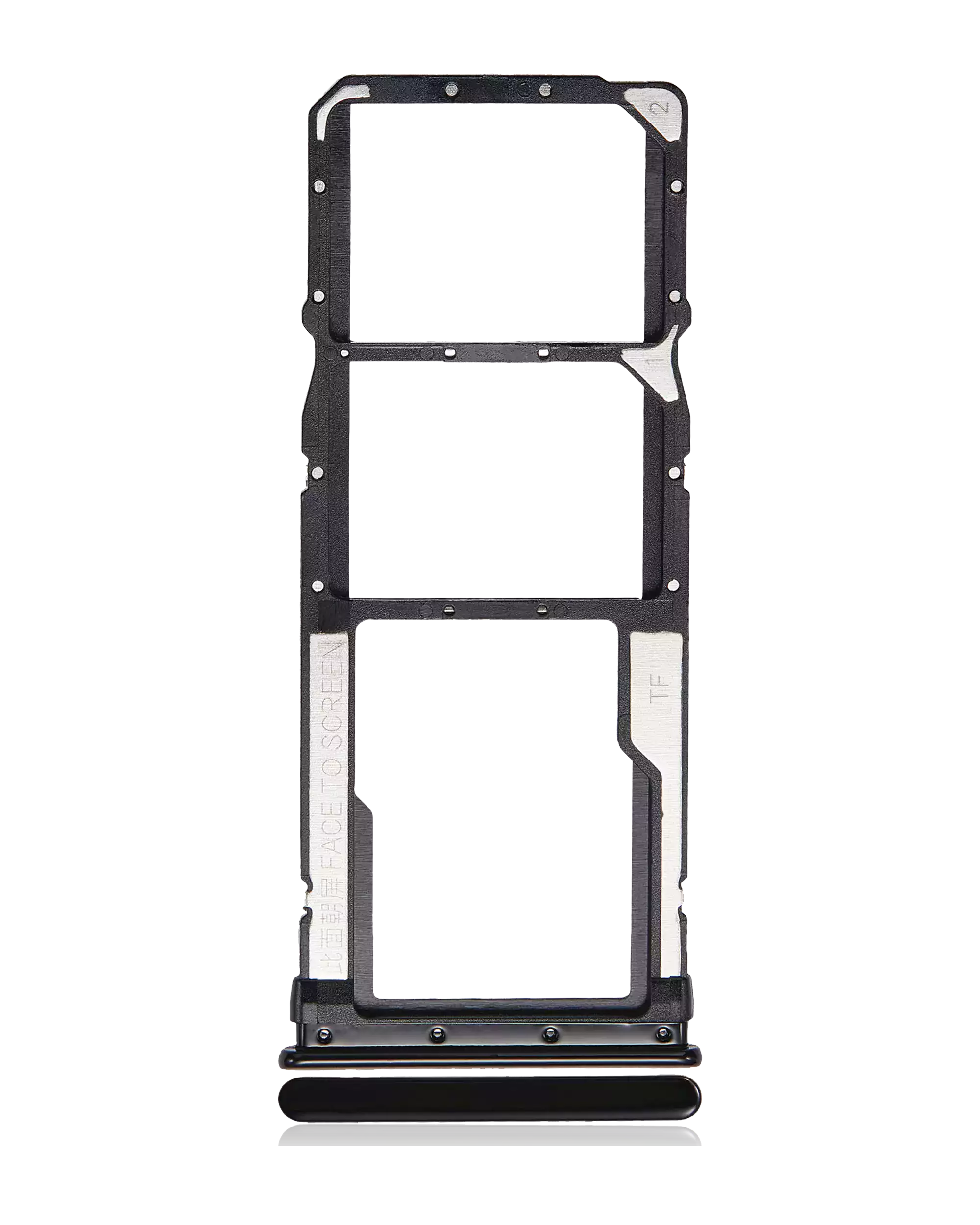 Dual-SIM-Kartenfach für Xiaomi Redmi Note 8T / Note 8 (Space Schwarz)