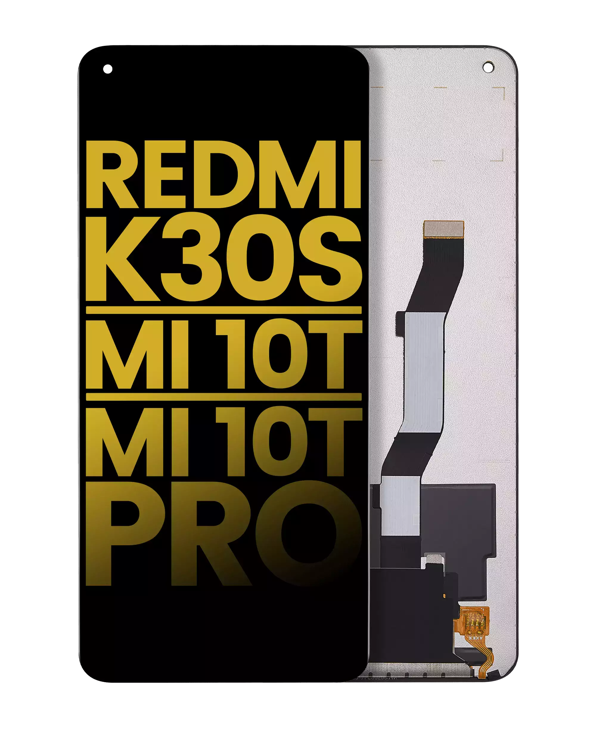 Frameless LCD Display for Xiaomi Redmi K30S / Mi 10T / Mi 10T Pro 5G (Refurbished) (All Colors)