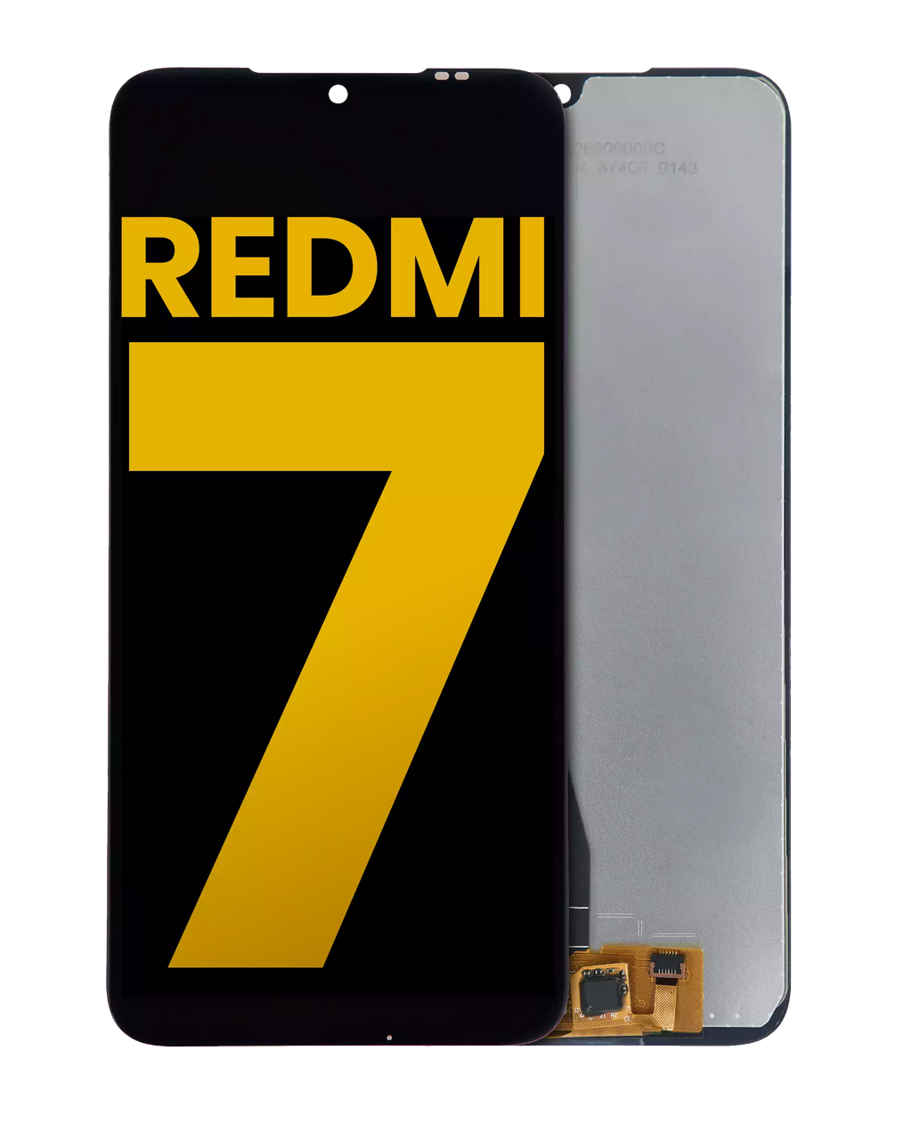 LCD-Display ohne Rahmen für Xiaomi Redmi 7 (Refurbished) (Alle Farben)