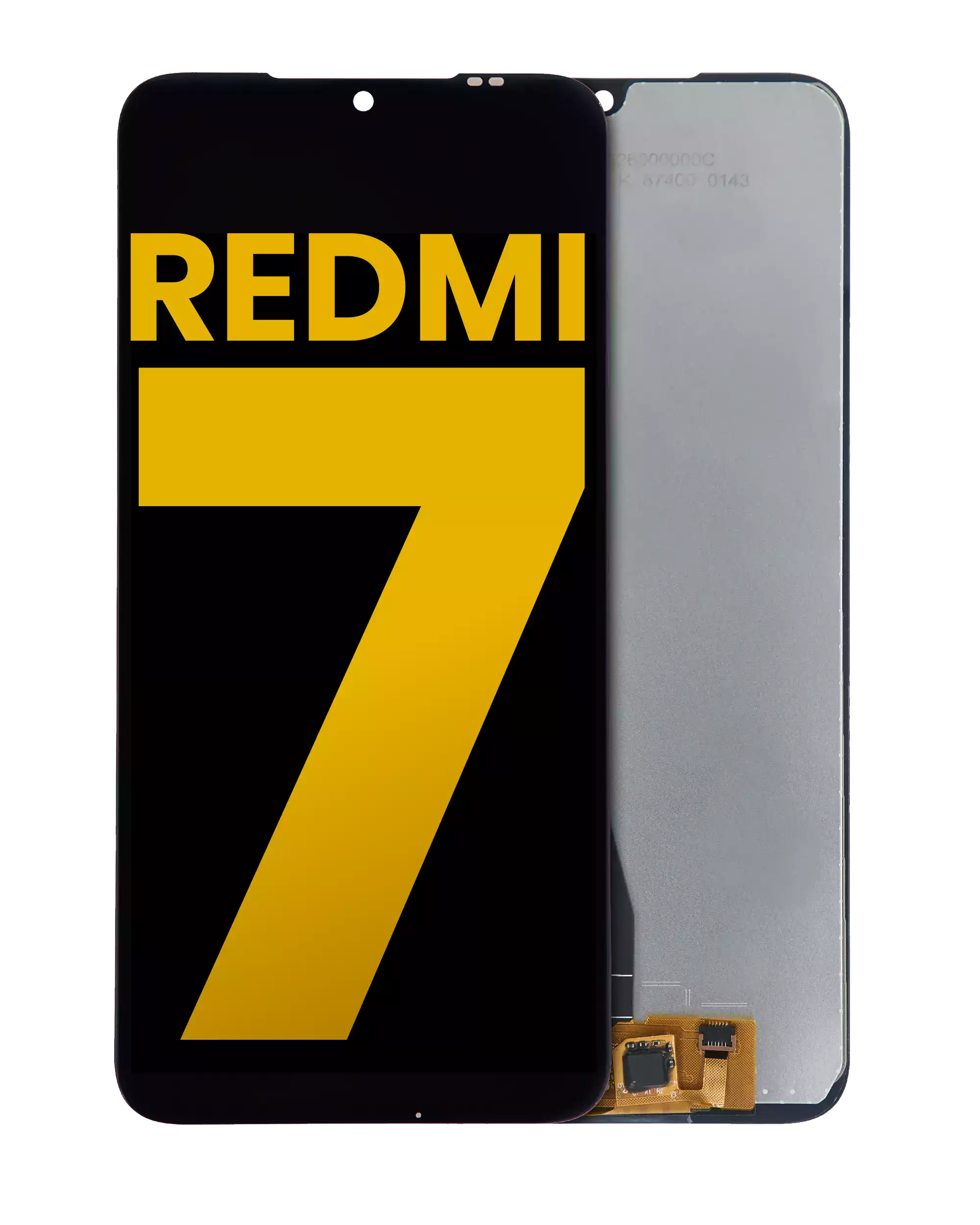 LCD-Display ohne Rahmen für Xiaomi Redmi 7 (Refurbished) (Alle Farben)