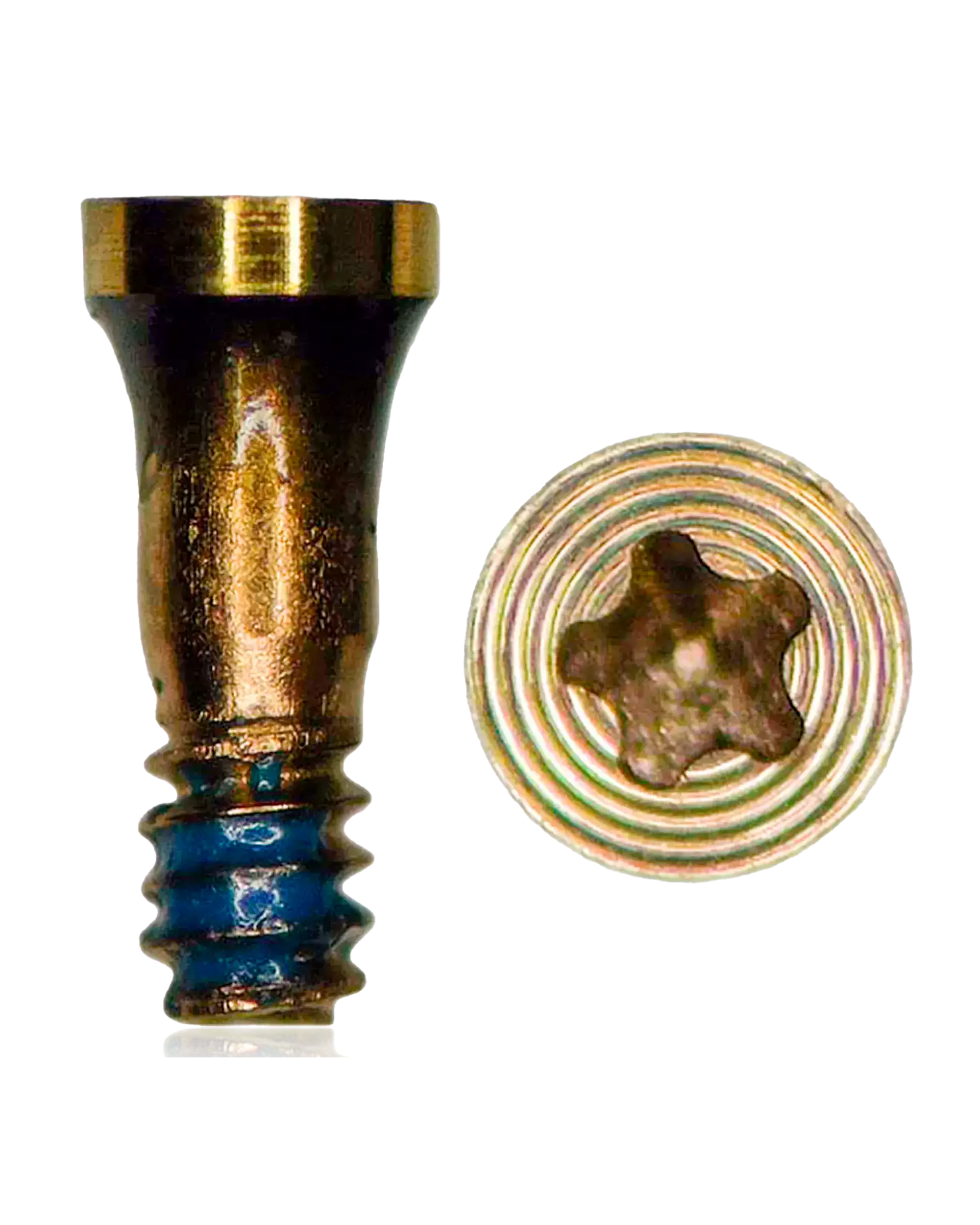Bottom Screws for iPhone 7 / 7 Plus (Gold) (100-Pack)