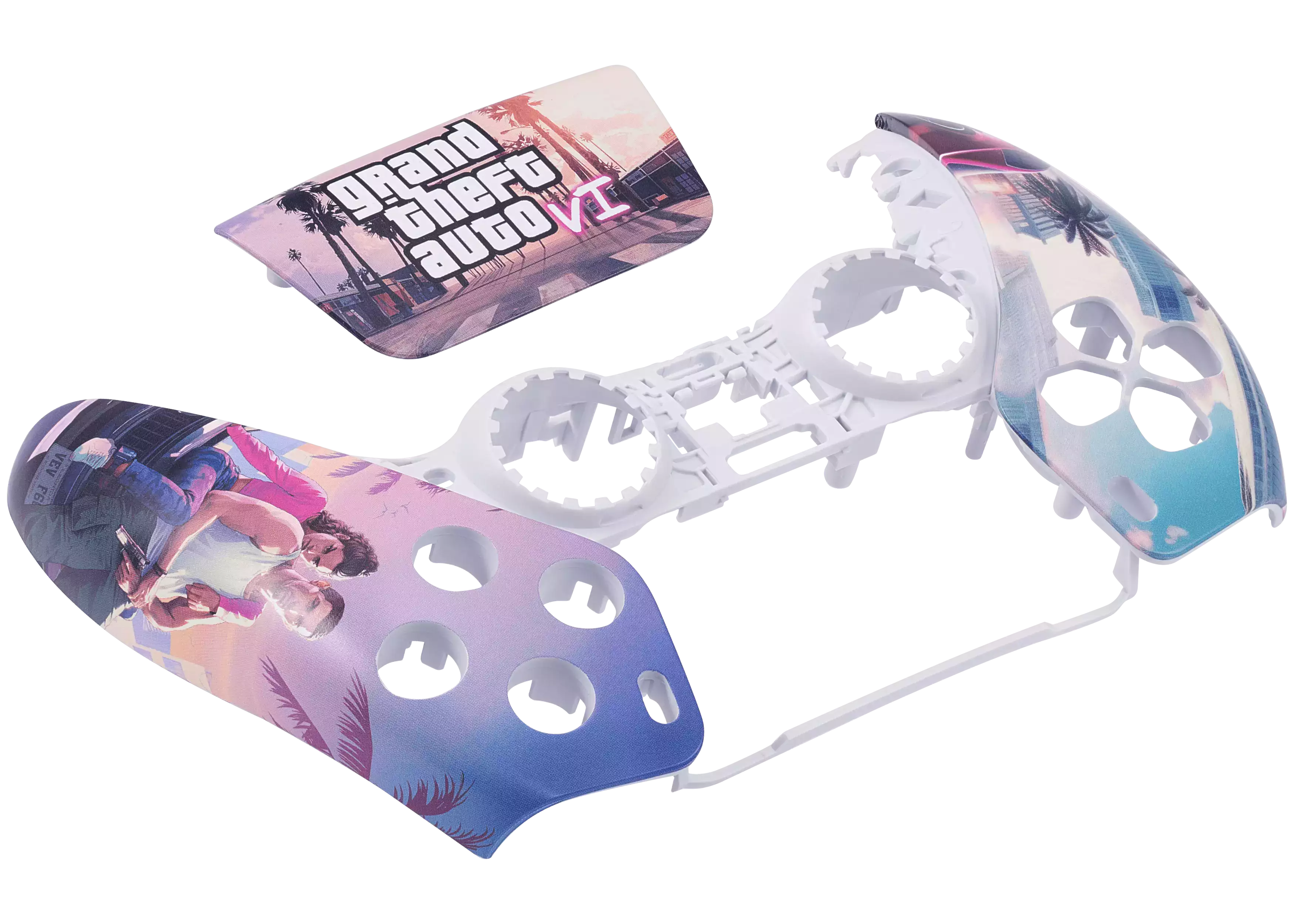 Controller-Abdeckung für PlayStation 5 (GTA6) (Grand Theft Auto VI) - 2er-Set