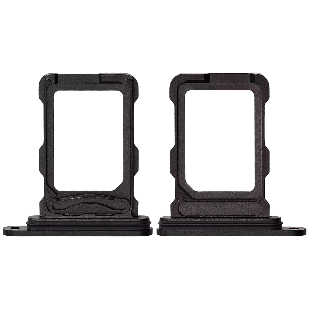 Dual-SIM-Kartenfach für iPhone 16 Pro / 16 Pro Max (Schwarz Titanium)