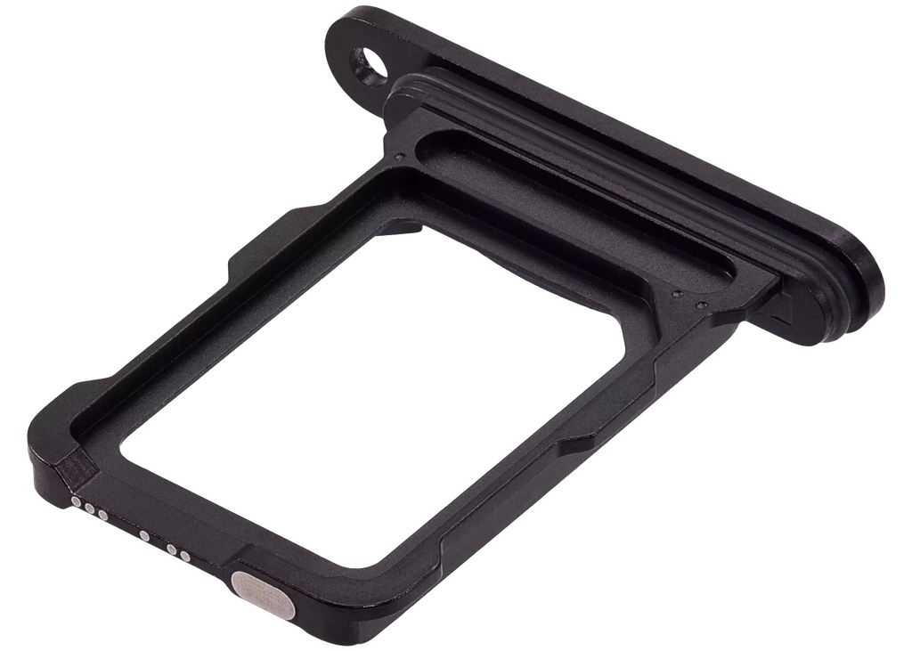 Dual-SIM-Kartenfach für iPhone 16 Pro / 16 Pro Max (Schwarz Titanium)