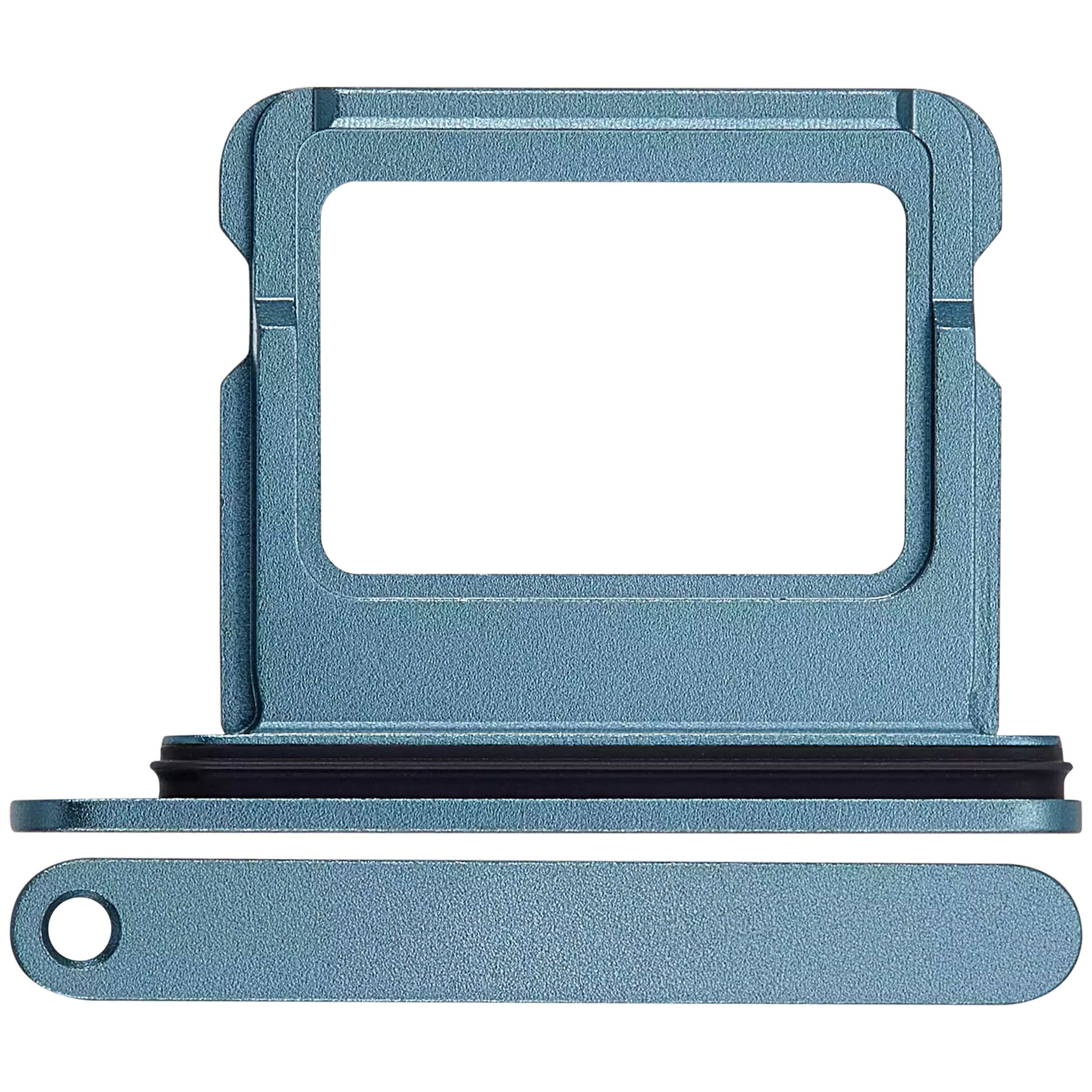 Single-SIM-Kartenfach für iPhone 16 / 16 Plus (Teal)