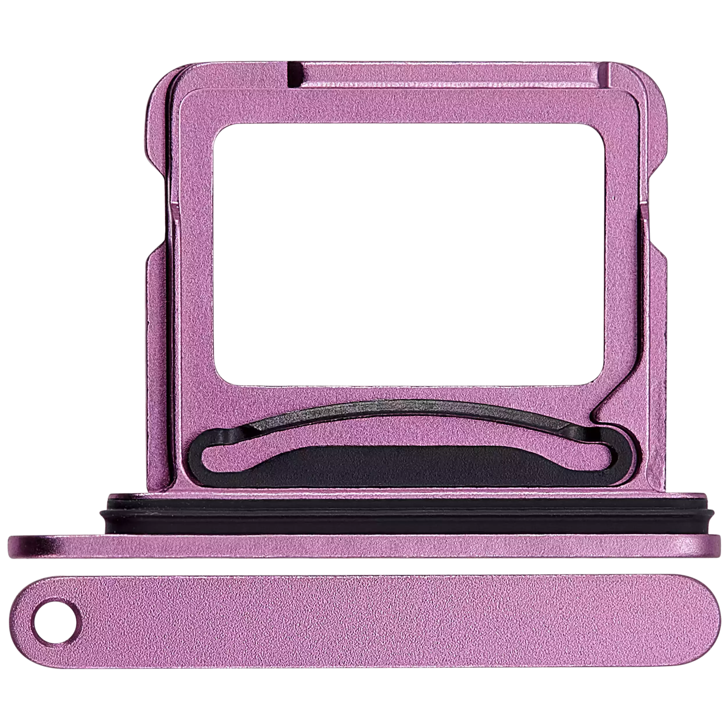 Dual SIM Card Tray for iPhone 16 / 16 Plus (Pink)