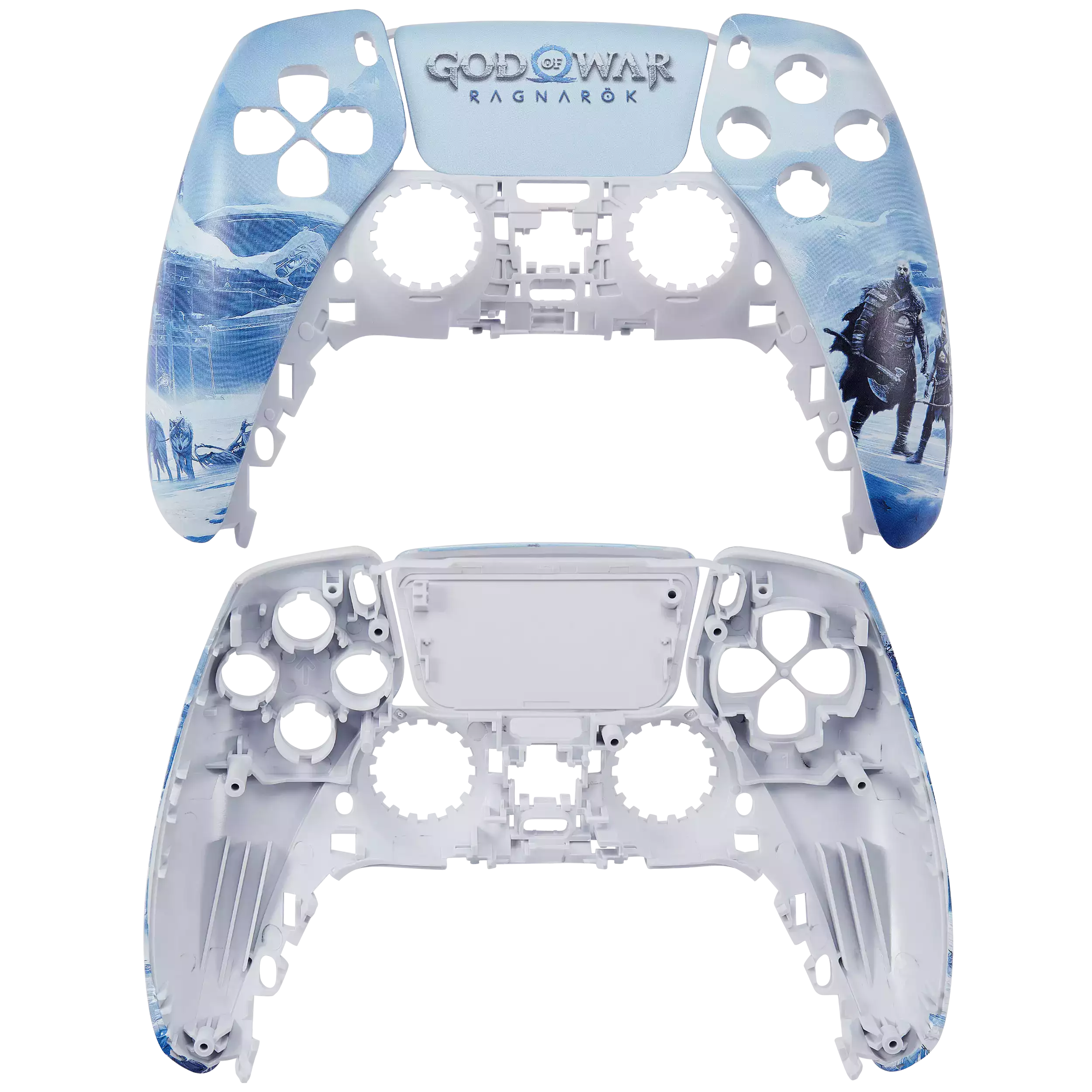 Controller-Hülle für PlayStation 5 (God of War) (Blau) (2er-Set)