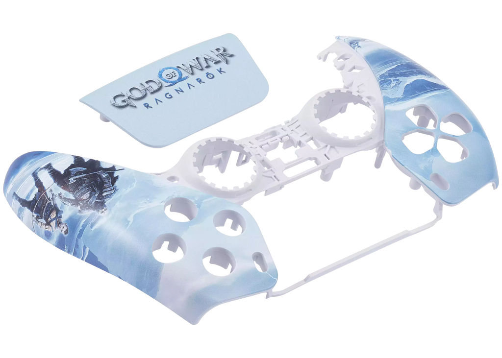 Controller-Hülle für PlayStation 5 (God of War) (Blau) (2er-Set)