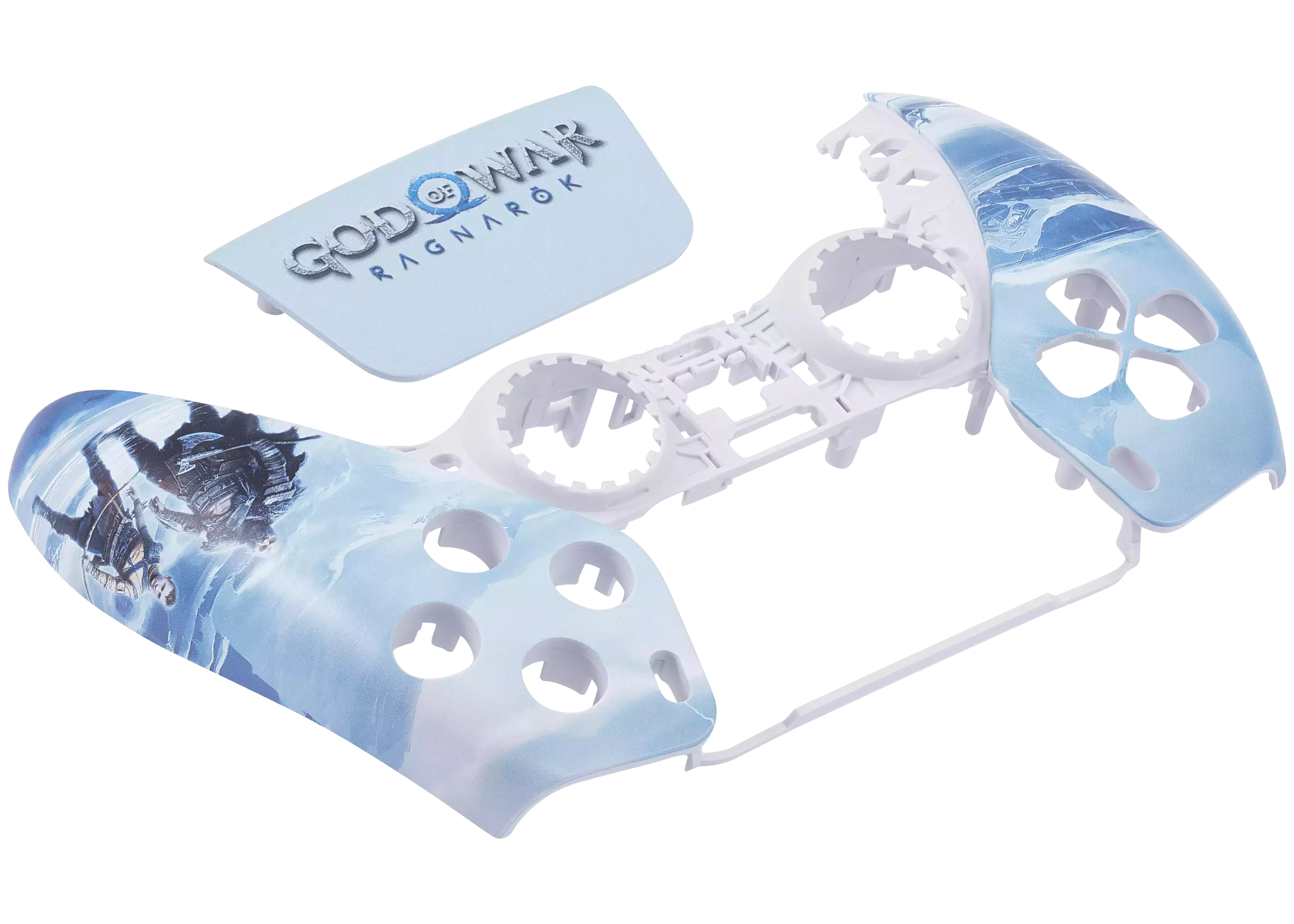 Controller-Hülle für PlayStation 5 (God of War) (Blau) (2er-Set)