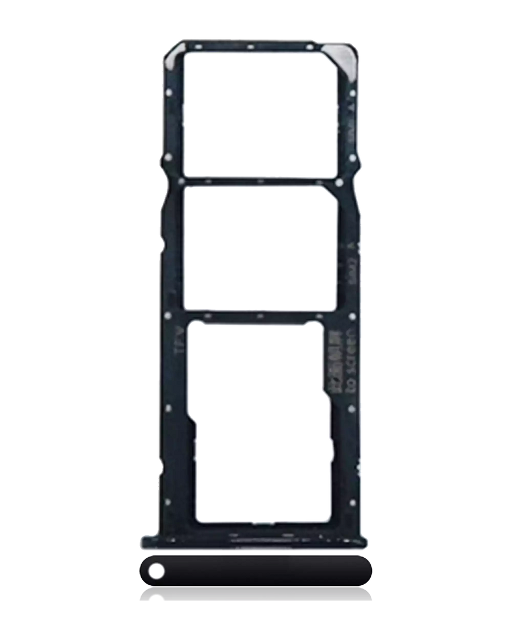 Dual SIM-Kartenfach für Huawei Y7 Pro (2018) (Schwarz)