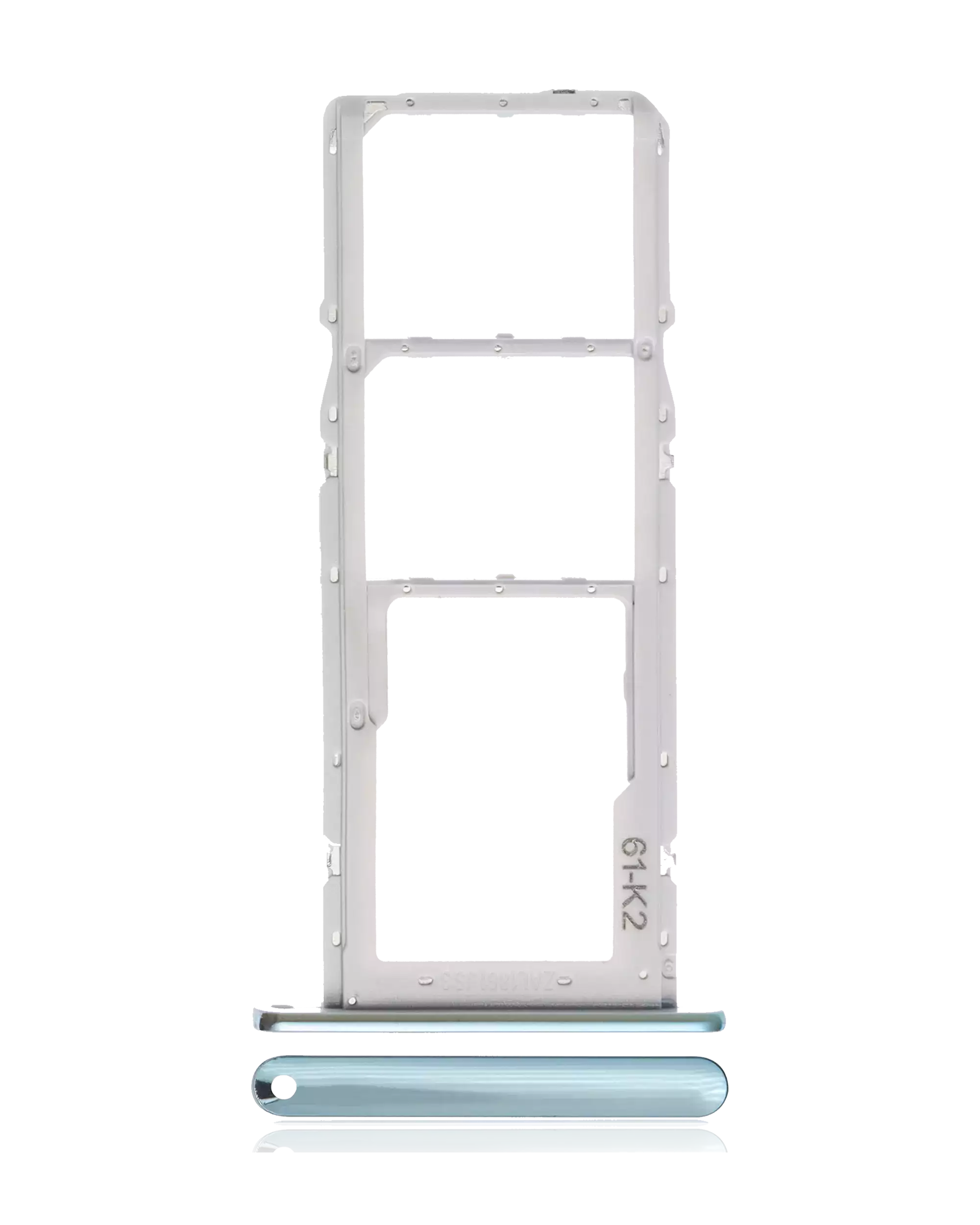 Dual SIM Card Tray for LG K42 (2020) / K52 (2020) (Silver)