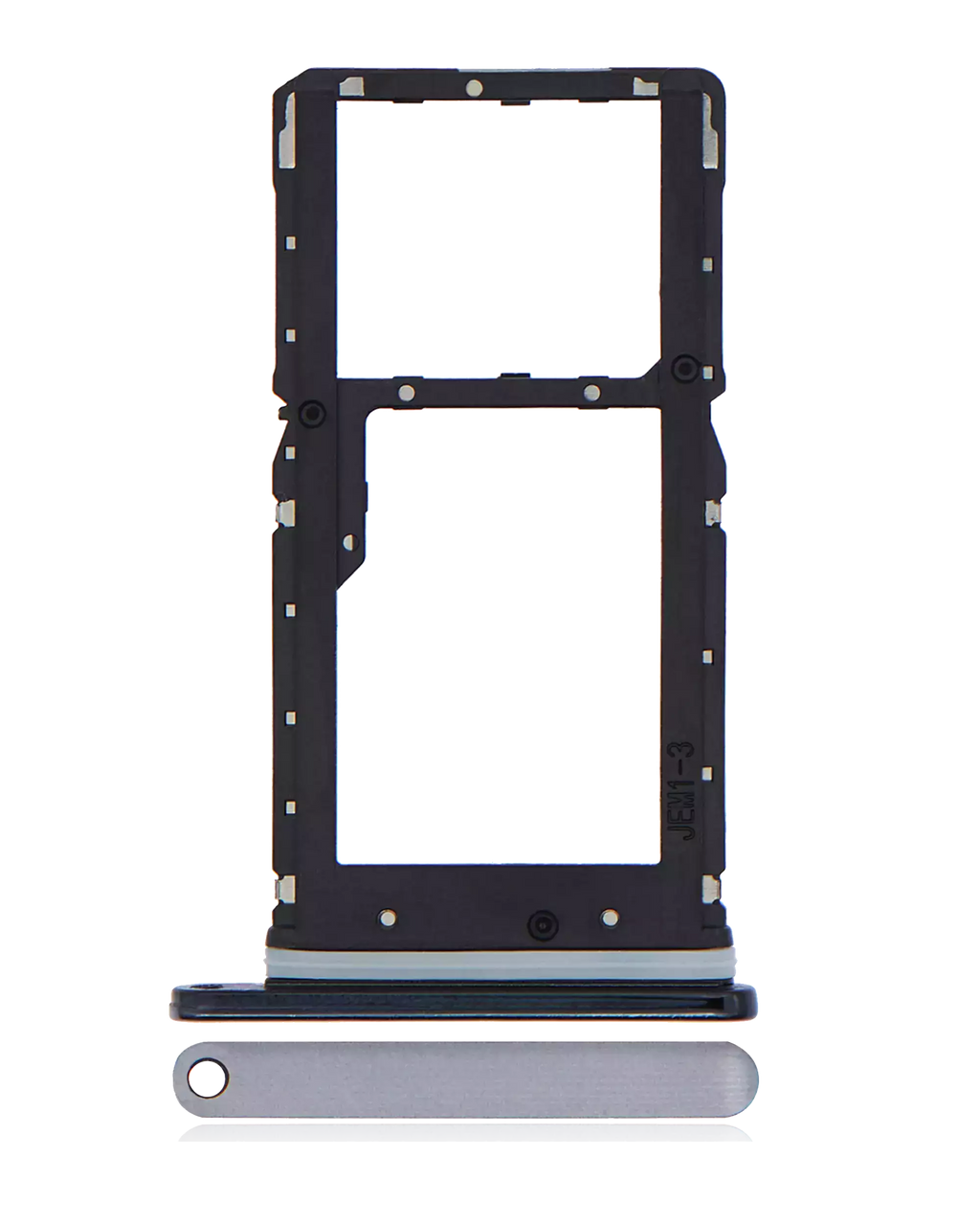 Dual-SIM-Kartenfach für LG Stylo 7 (Schwarz)