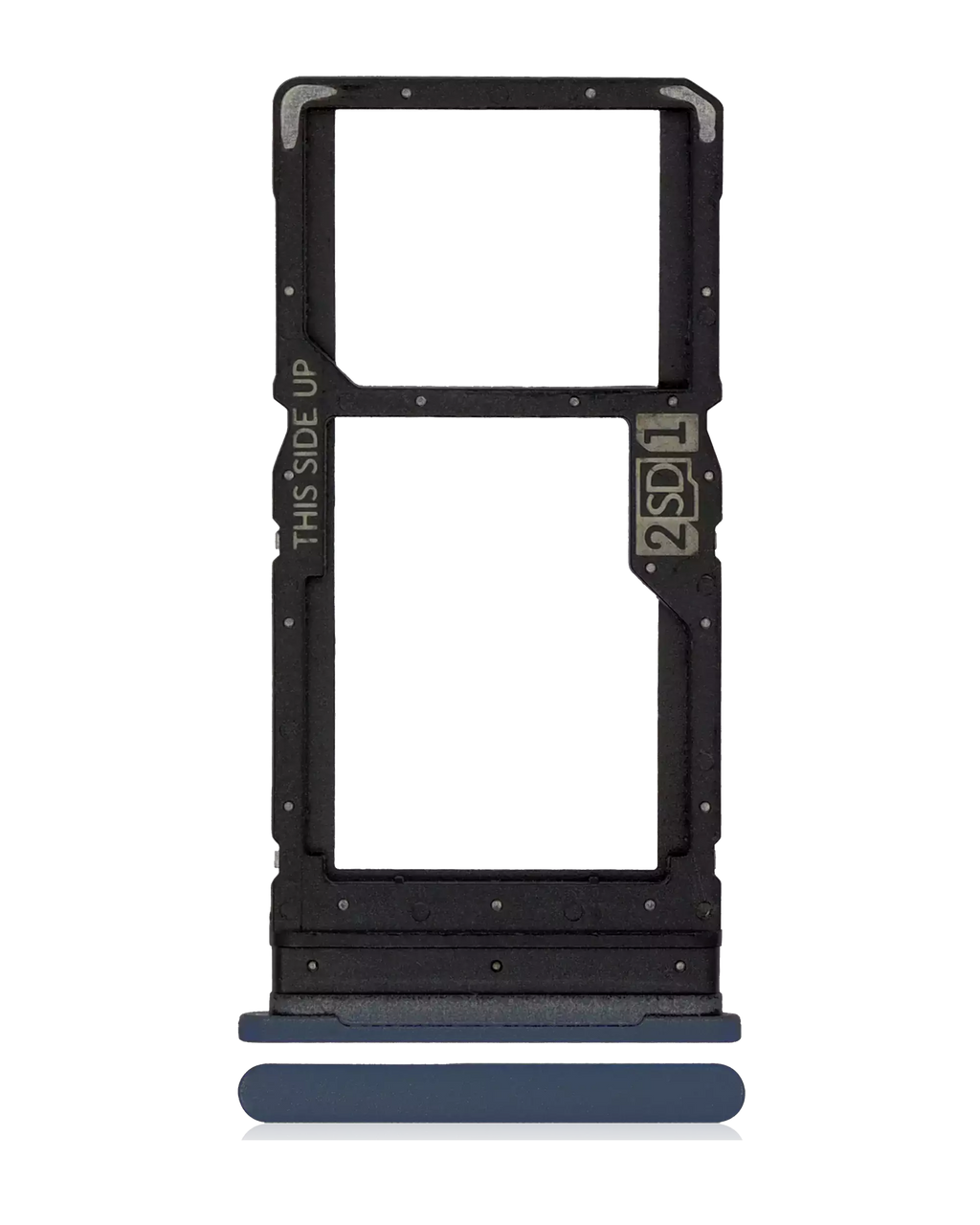 Dual SIM Card Tray for Motorola Moto G 5G Plus (XT2075 / 2020) - Surfing Blue