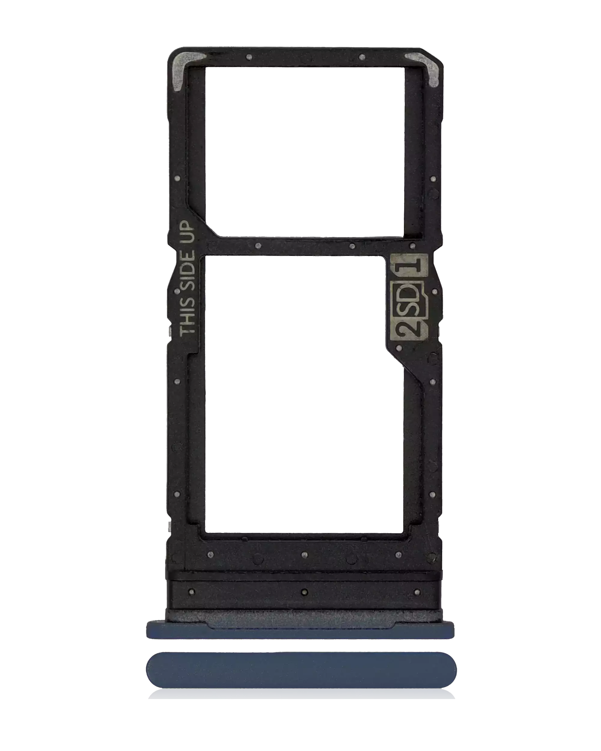 Dual SIM Card Tray for Motorola Moto G 5G Plus (XT2075 / 2020) - Surfing Blue