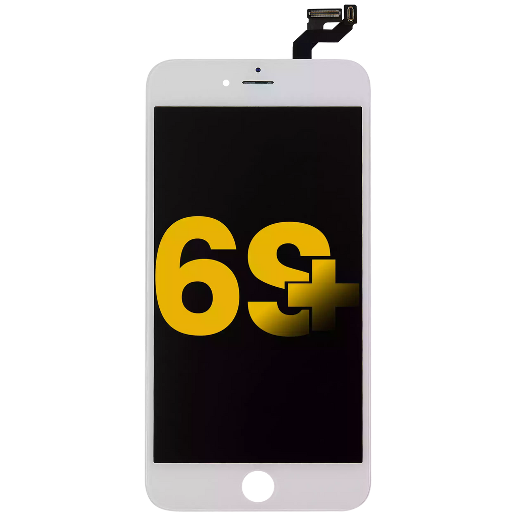 LCD-Display mit Stahlplatte für iPhone 6S Plus (Refurbished) (Weiß)