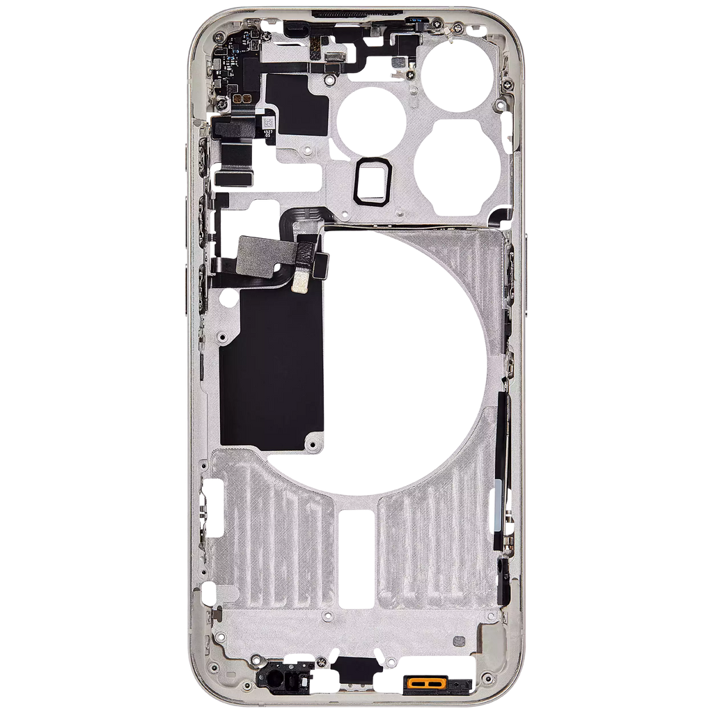 Original Apple-Ausbau B gebraucht – iPhone 15 Pro US Version Rahmen Weiß