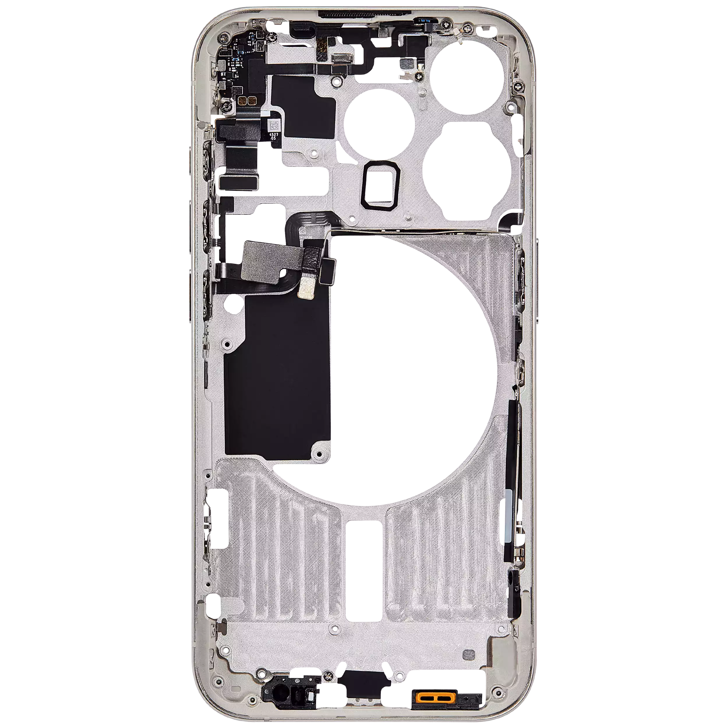 Original Apple-Ausbau B gebraucht – iPhone 15 Pro US Version Rahmen Weiß