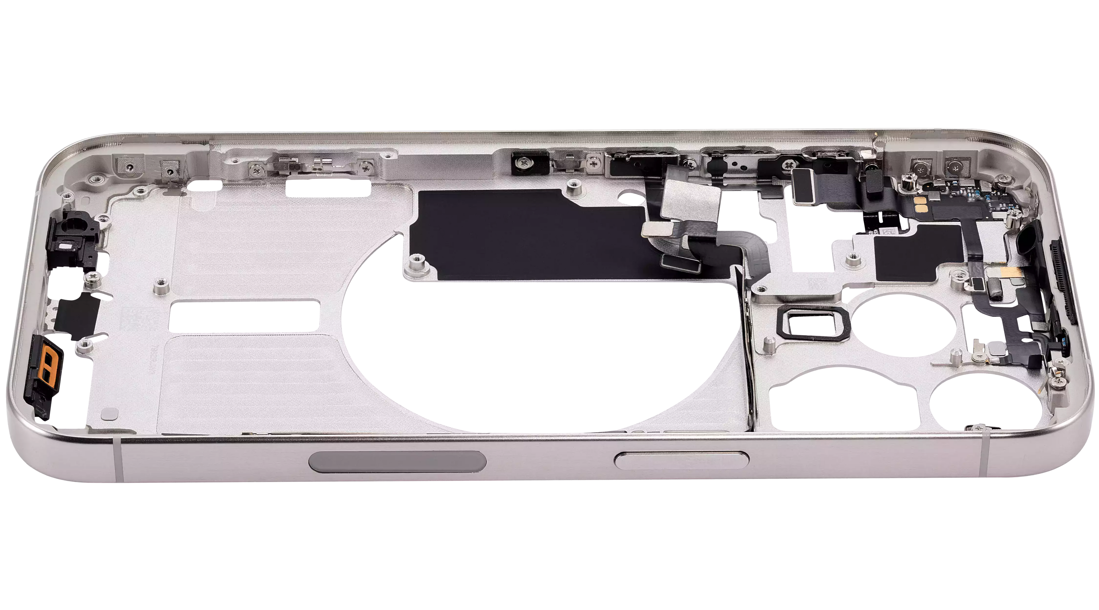 Original Apple-Ausbau B gebraucht – iPhone 15 Pro US Version Rahmen Weiß