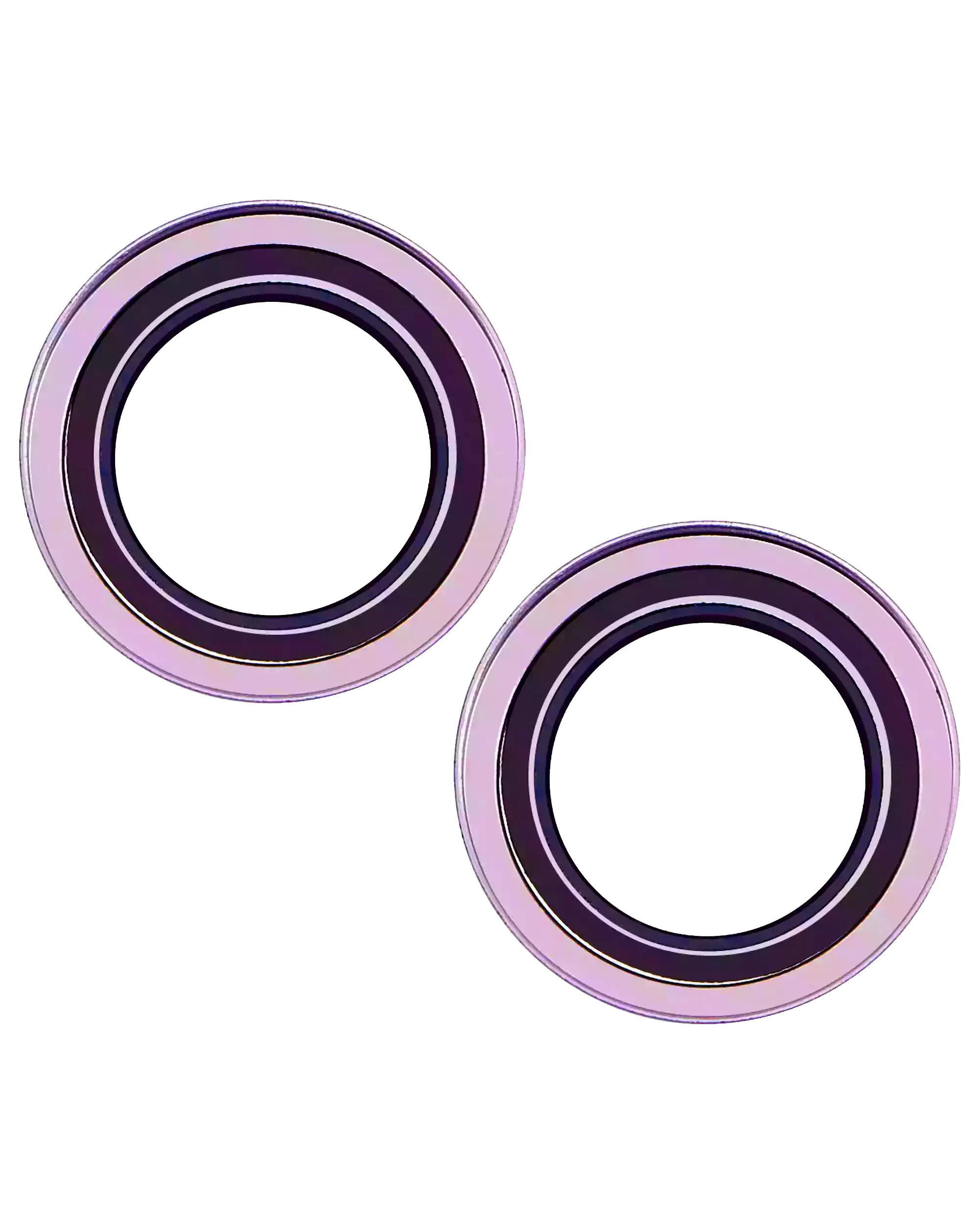 Casper Camera Lens Protector for iPhone 16 / 16 Plus (Pink) (Clear)