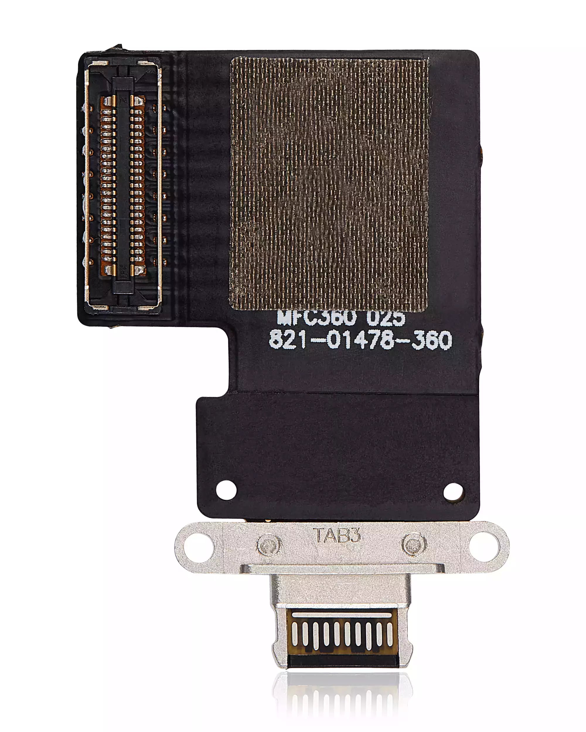 Ladebuchse-Flexkabel iPad Pro 12.9/11 (3./4. Gen, 1./2. Gen) Premium Schwarz