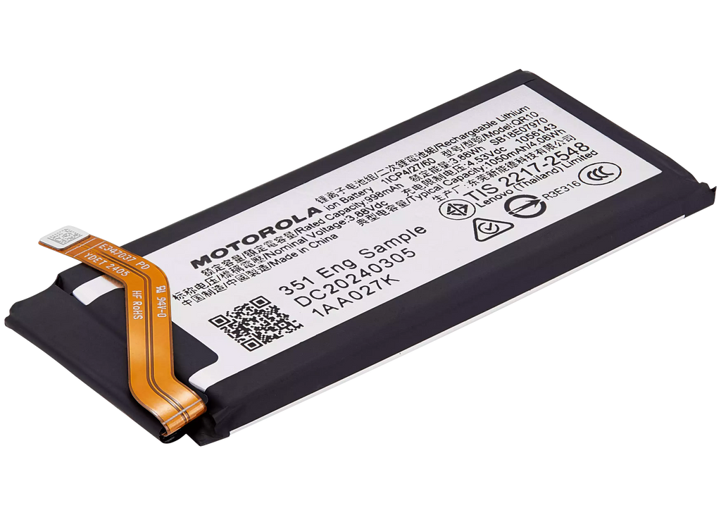 Ersatzakku QR10 für Motorola Razr Plus / 50 Ultra / 2025