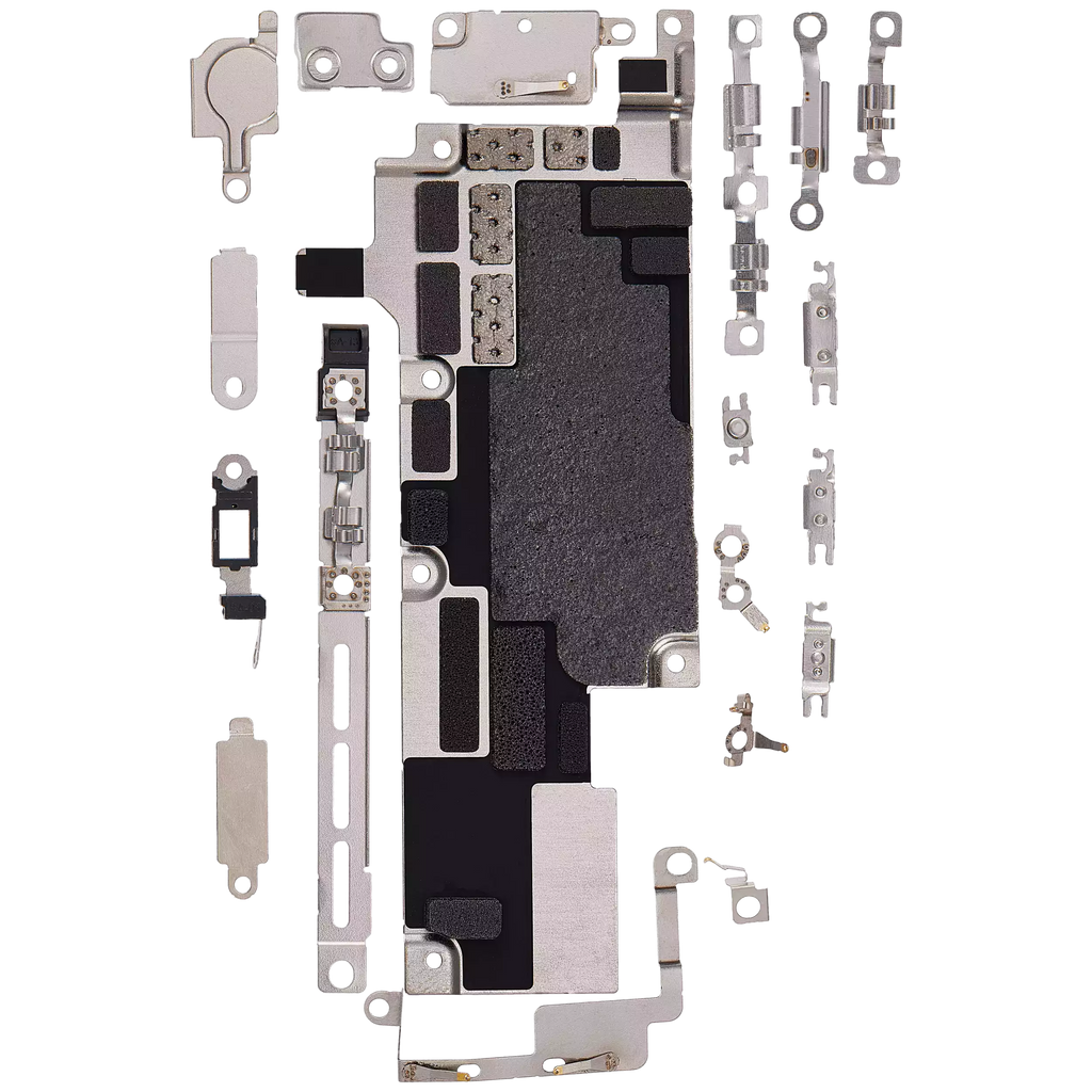Komplettset Kleine Metallbrücke für iPhone 15 Pro Max