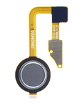 Home-Button Fingerabdruck & Power Sensor Flexkabel LG G6 Ice Platinum Silber