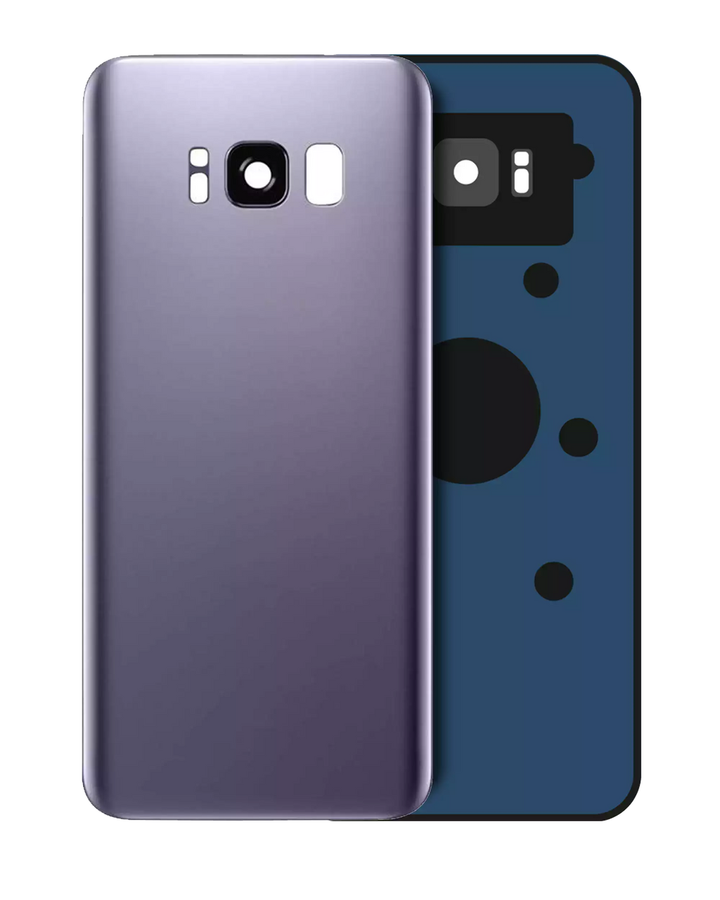 Backcover mit Kamera Samsung Galaxy S8 Orchid Gray Aftermarket Plus