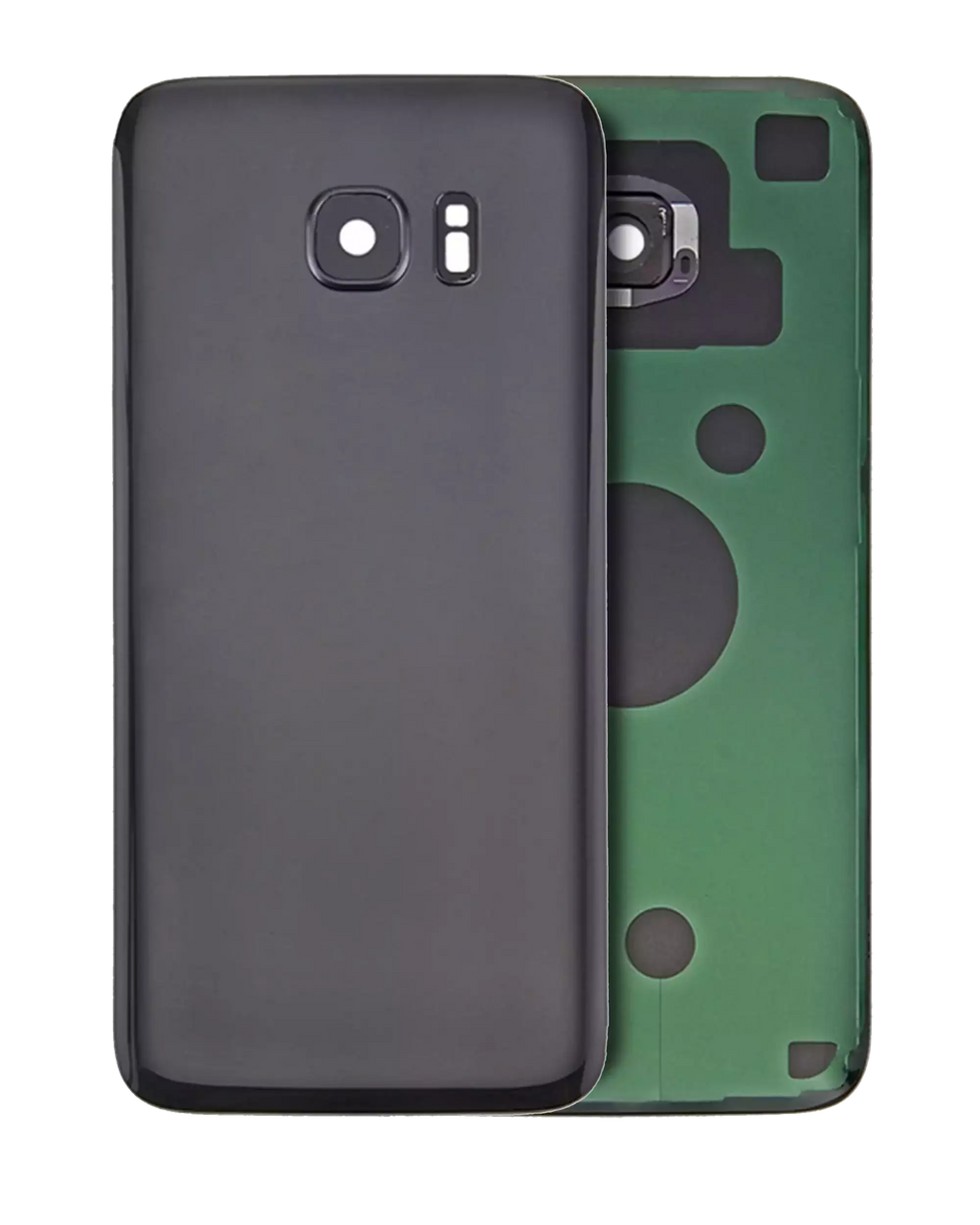 Backcover Kameralinse Galaxy S7 Edge ohne Logo Aftermarket Schwarz
